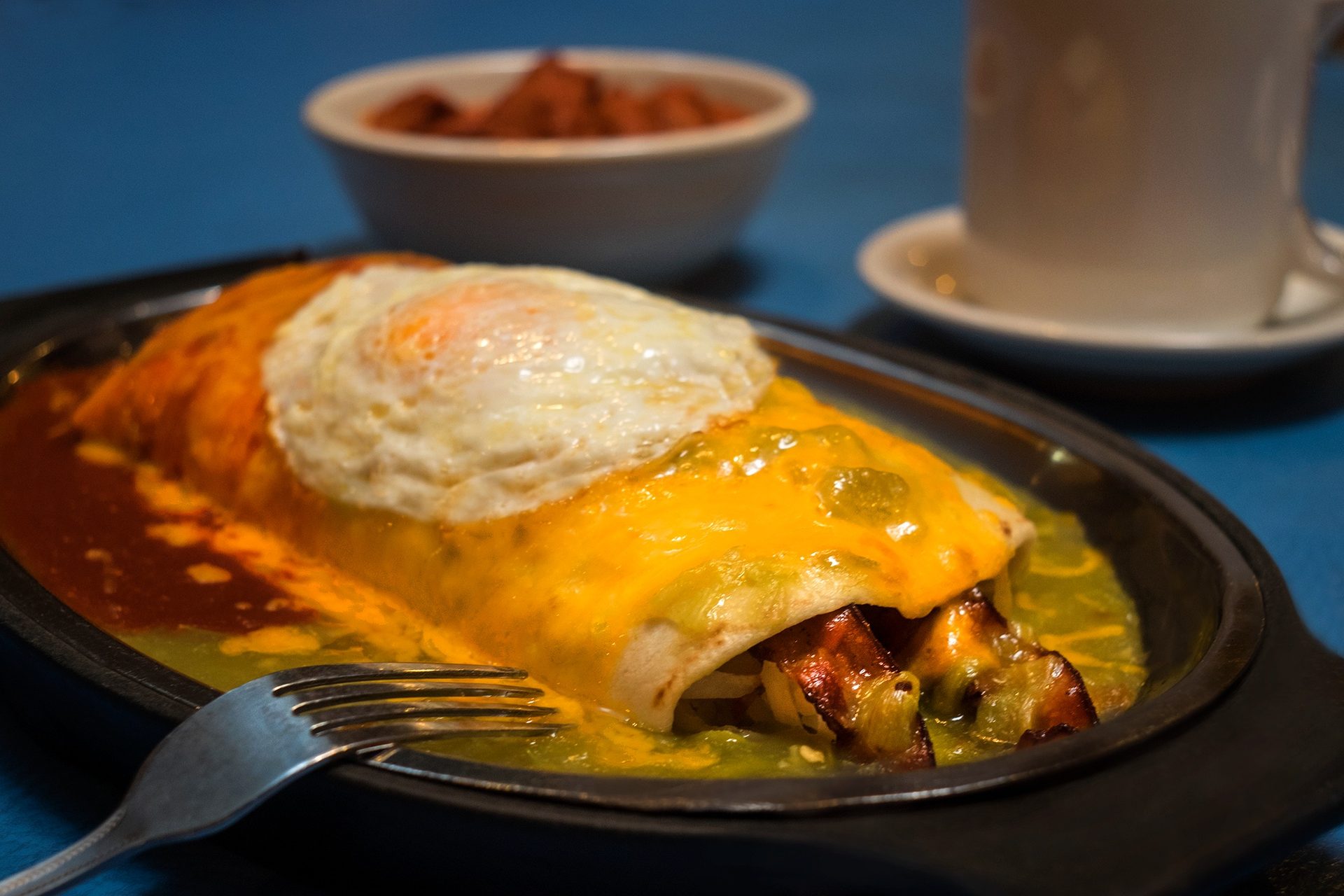 The breakfast burrito question